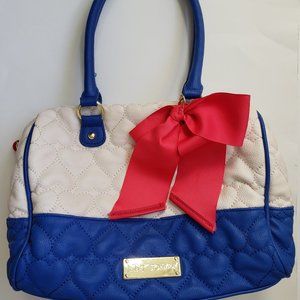 BETSEY JOHNSON Quilted Cherry Bow Purse